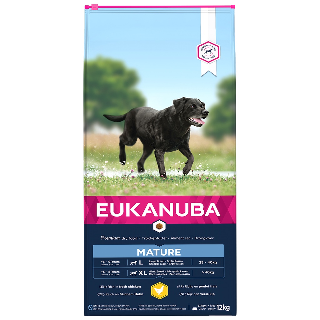 Euk dog thriving mature large breed