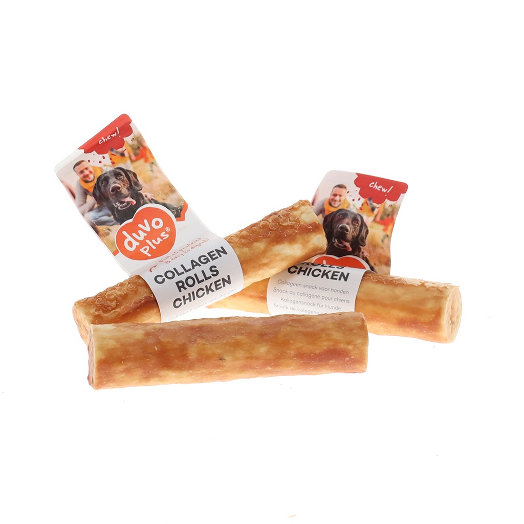 chew! Collagen rolls Huhn