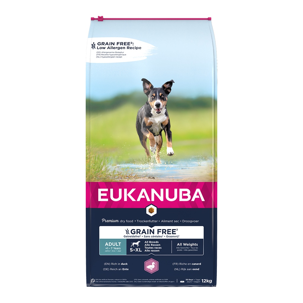 EUK DOG Grainfree Duck Adult All Breeds