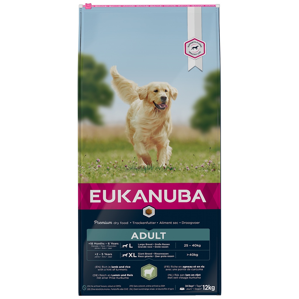 Euk Dog  Adult Large Lamb&Rice