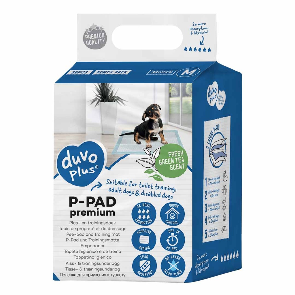 P-Pad premium Grüntee-Duft