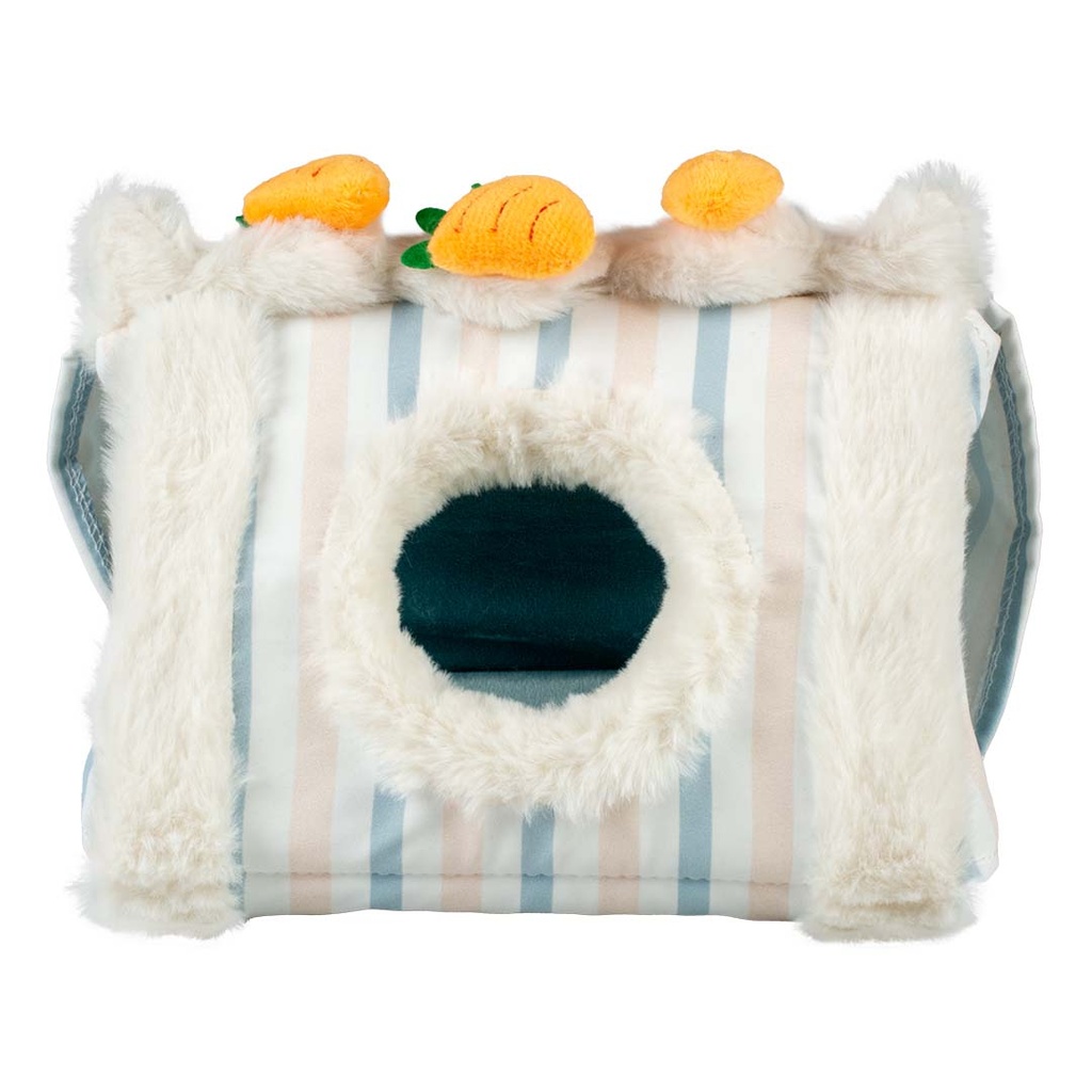 Striped maison triangle peluche