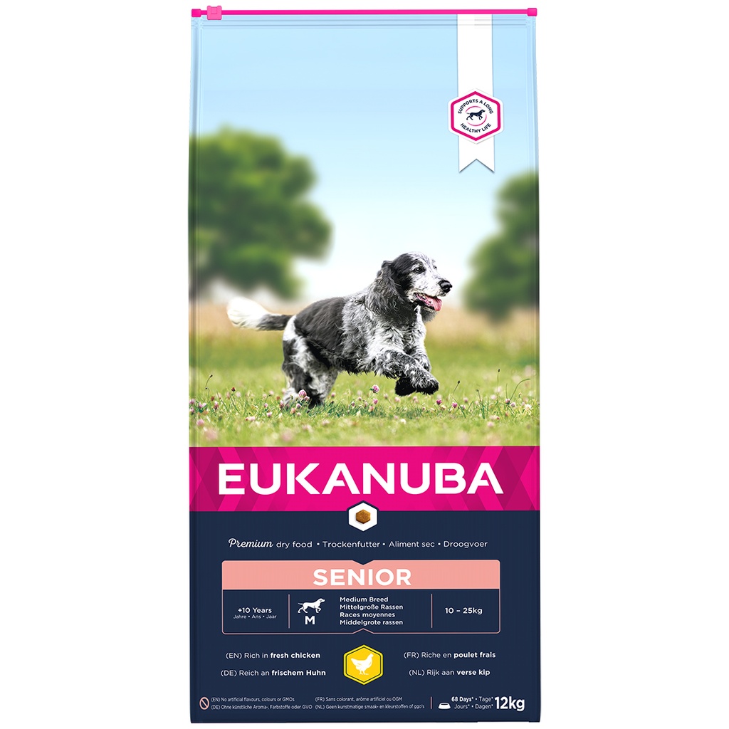 Euk Dog Caring Senior Medium Breed