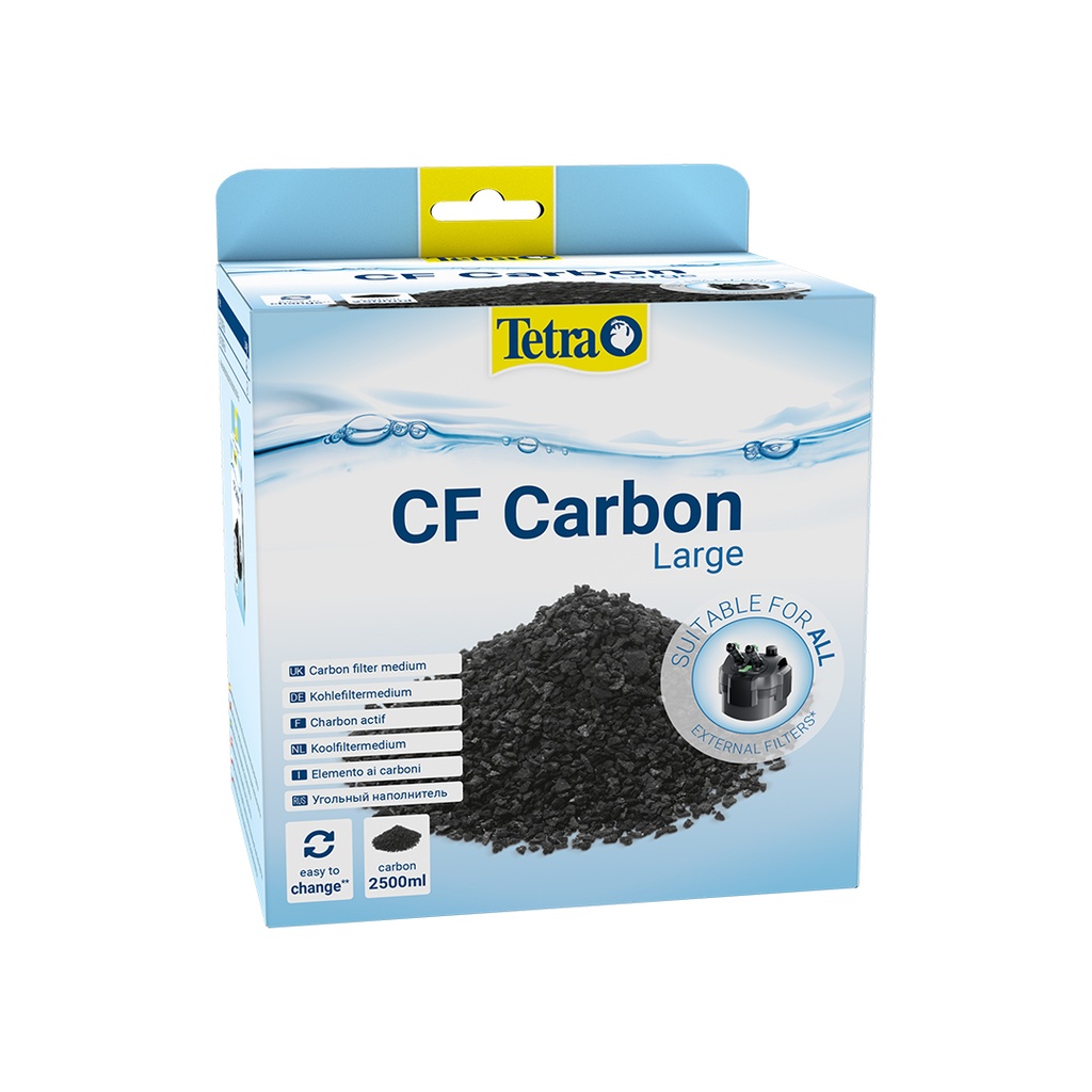 Cf carbon koolfiltermedium