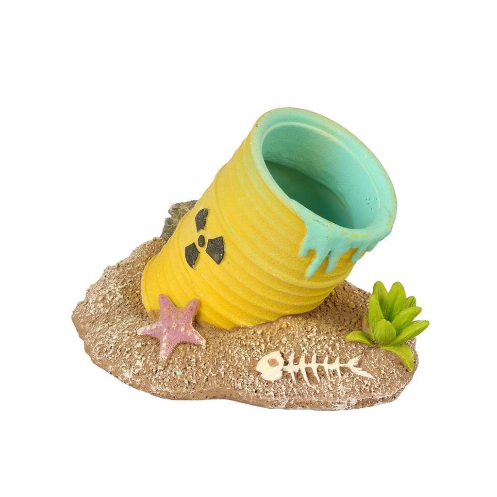 Radioactive barrel