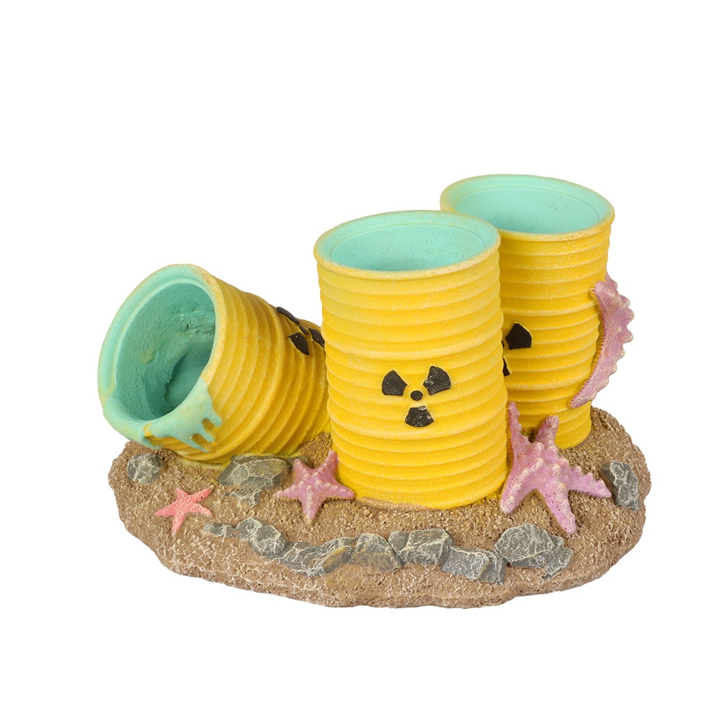 Radioactive barrels