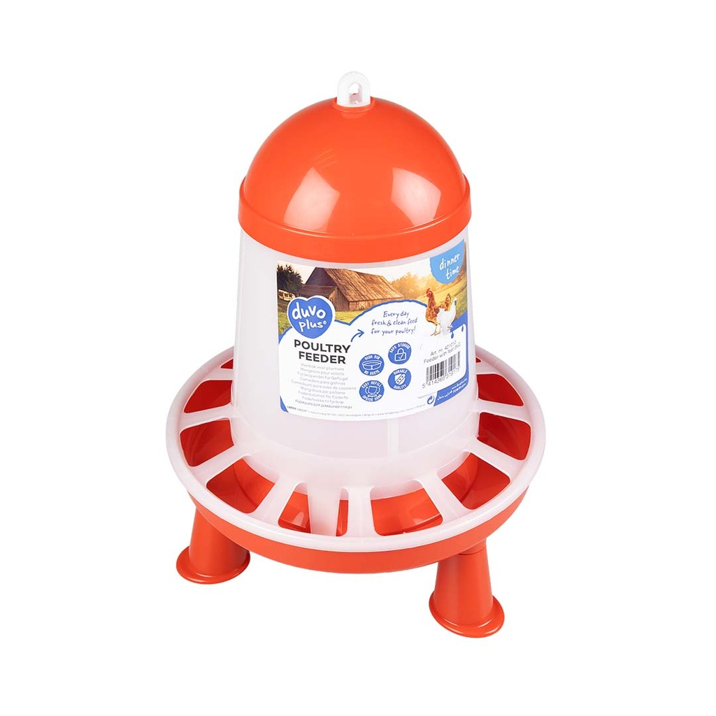 Futter Silo Hühner Mit Füße