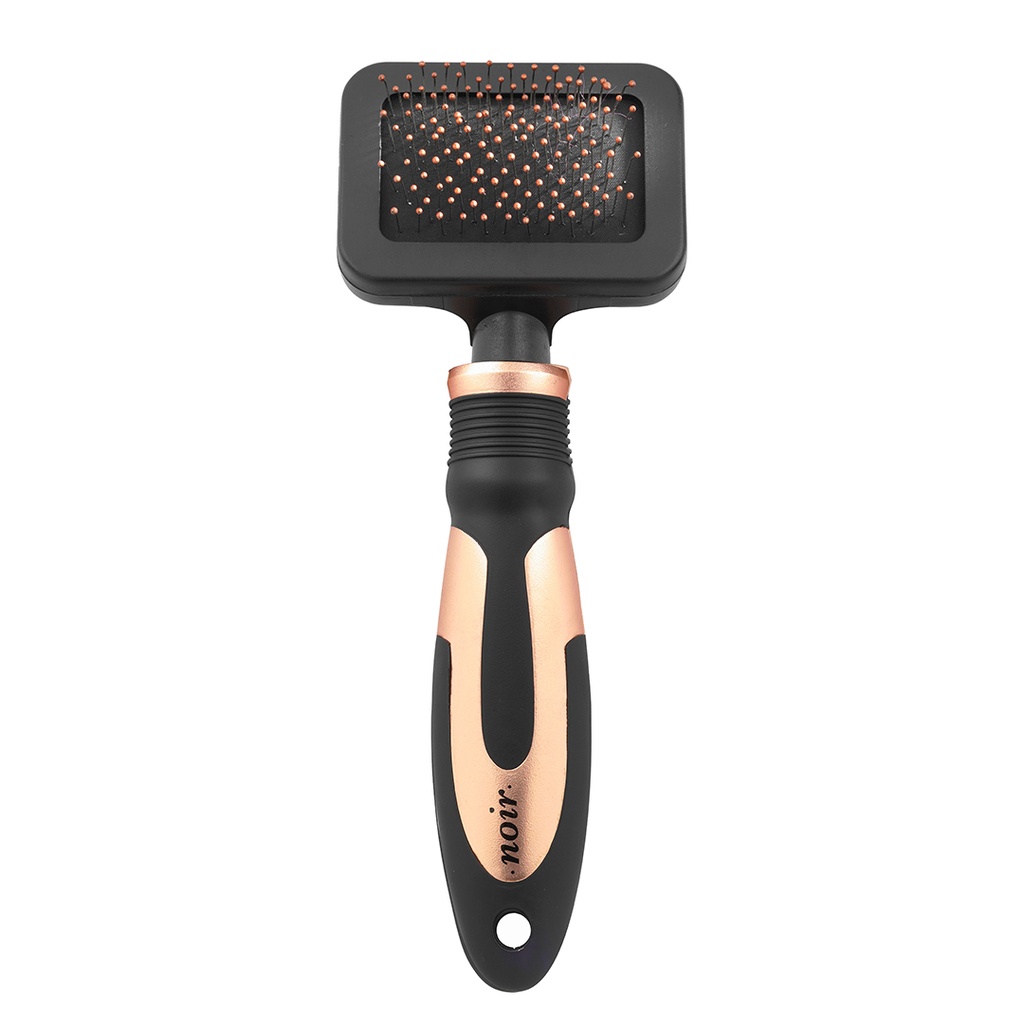 Noir Brosse Douce Slicker