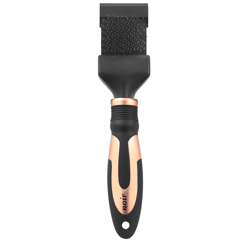 Noir Flexibele Slicker Borstel