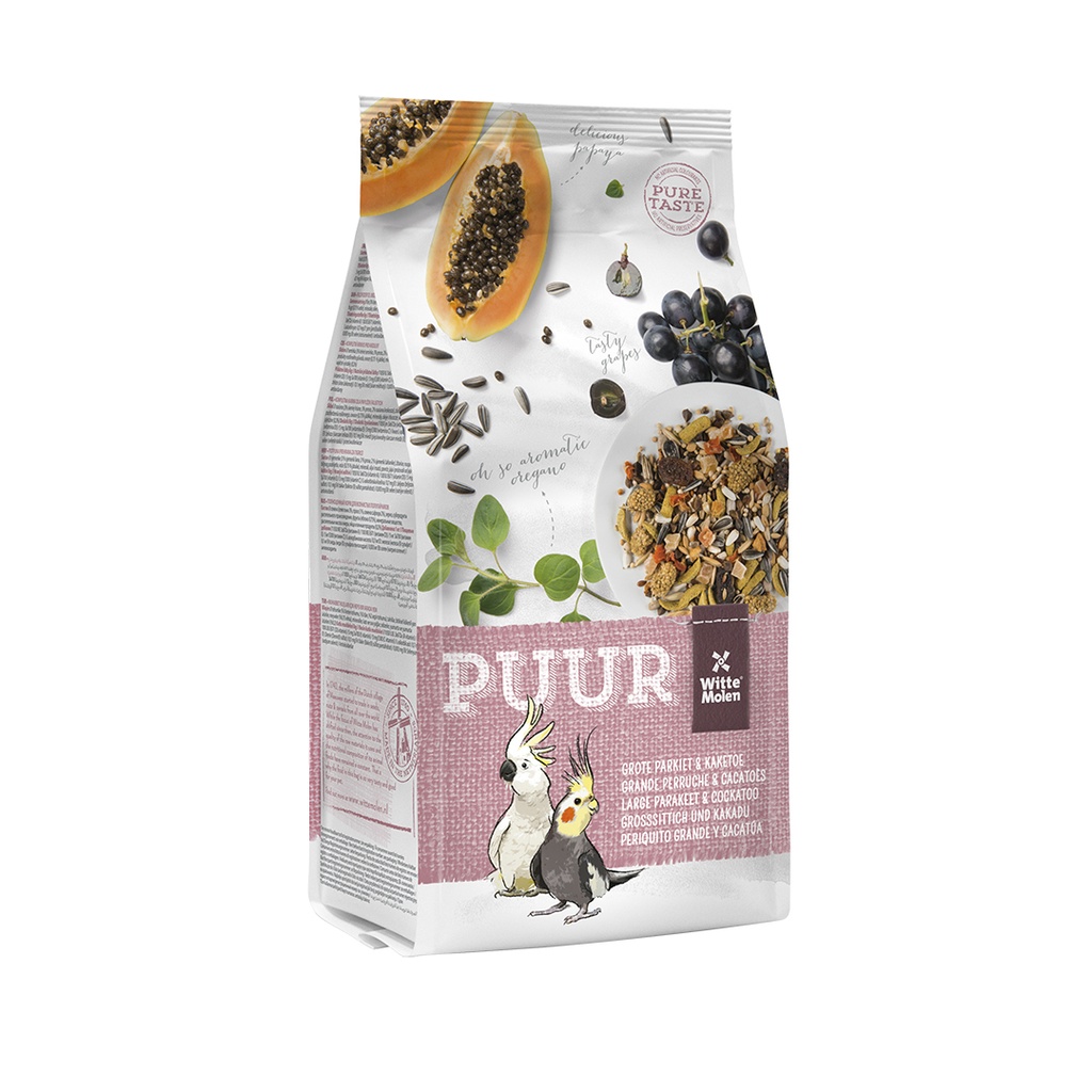 PUUR grande perruche & cacatoès