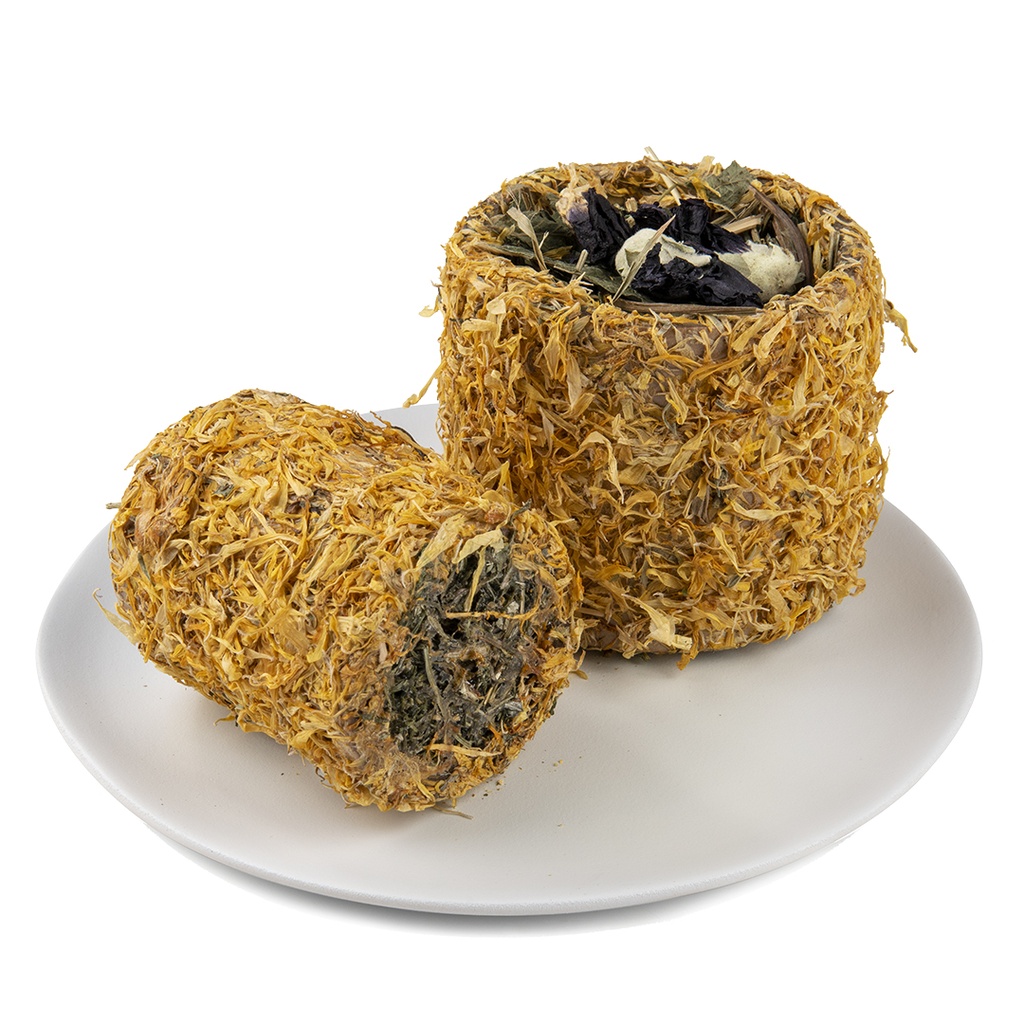 PUUR pauze marigold tube flowers & herbs