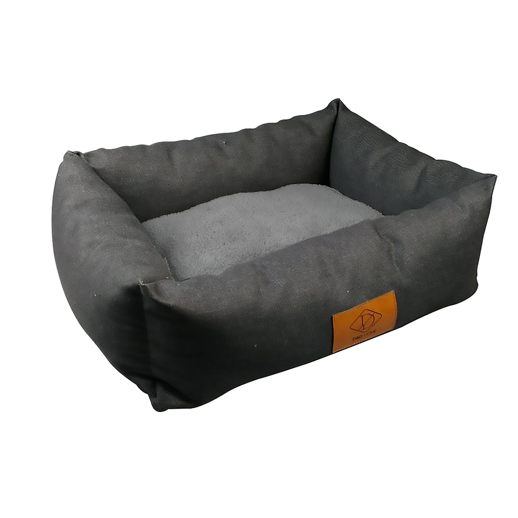 Sofa panier pour chiens bas denim