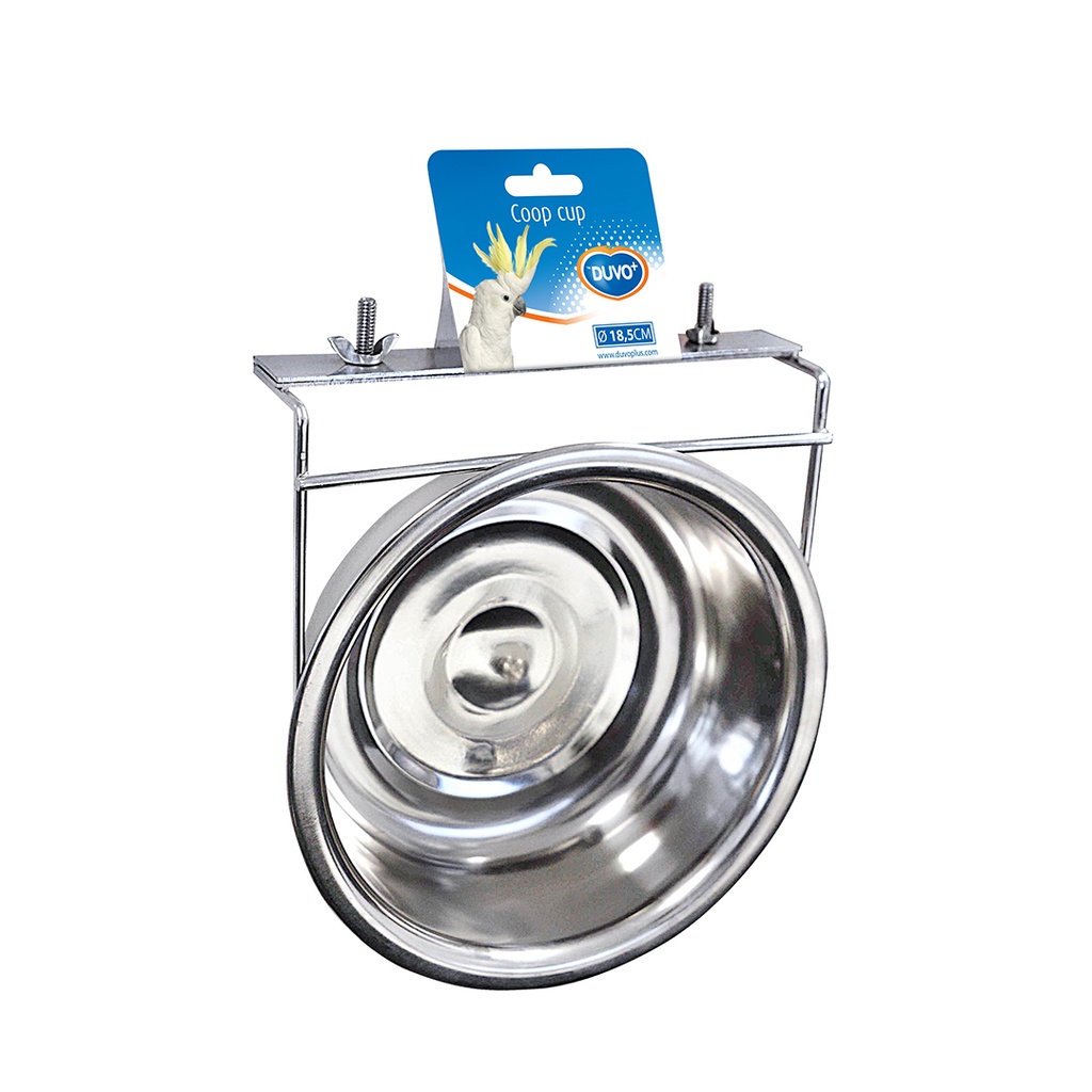 Vogel Futternapf Inox + 2 Schrauben