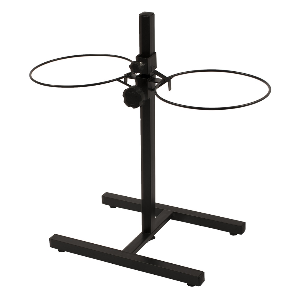 Twin feeder h-stand
