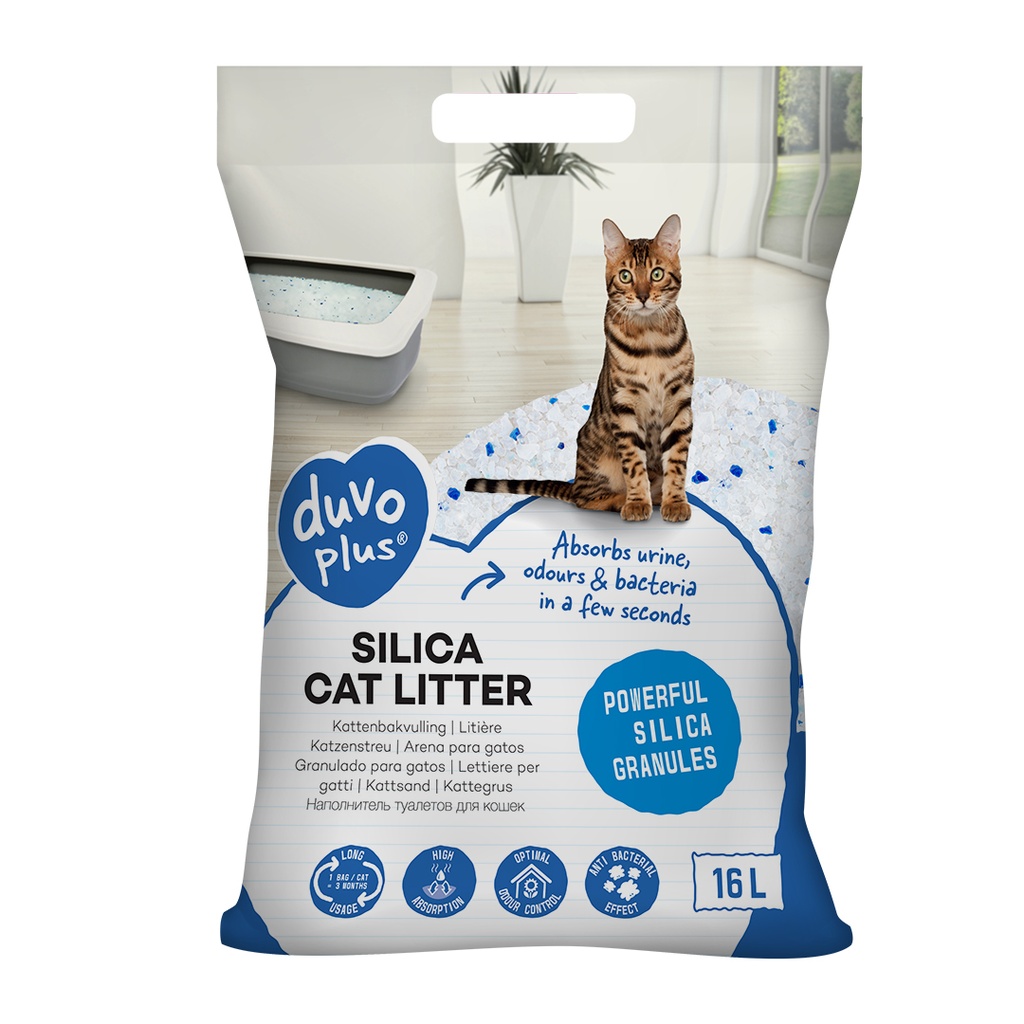 Premium Silica cat litter