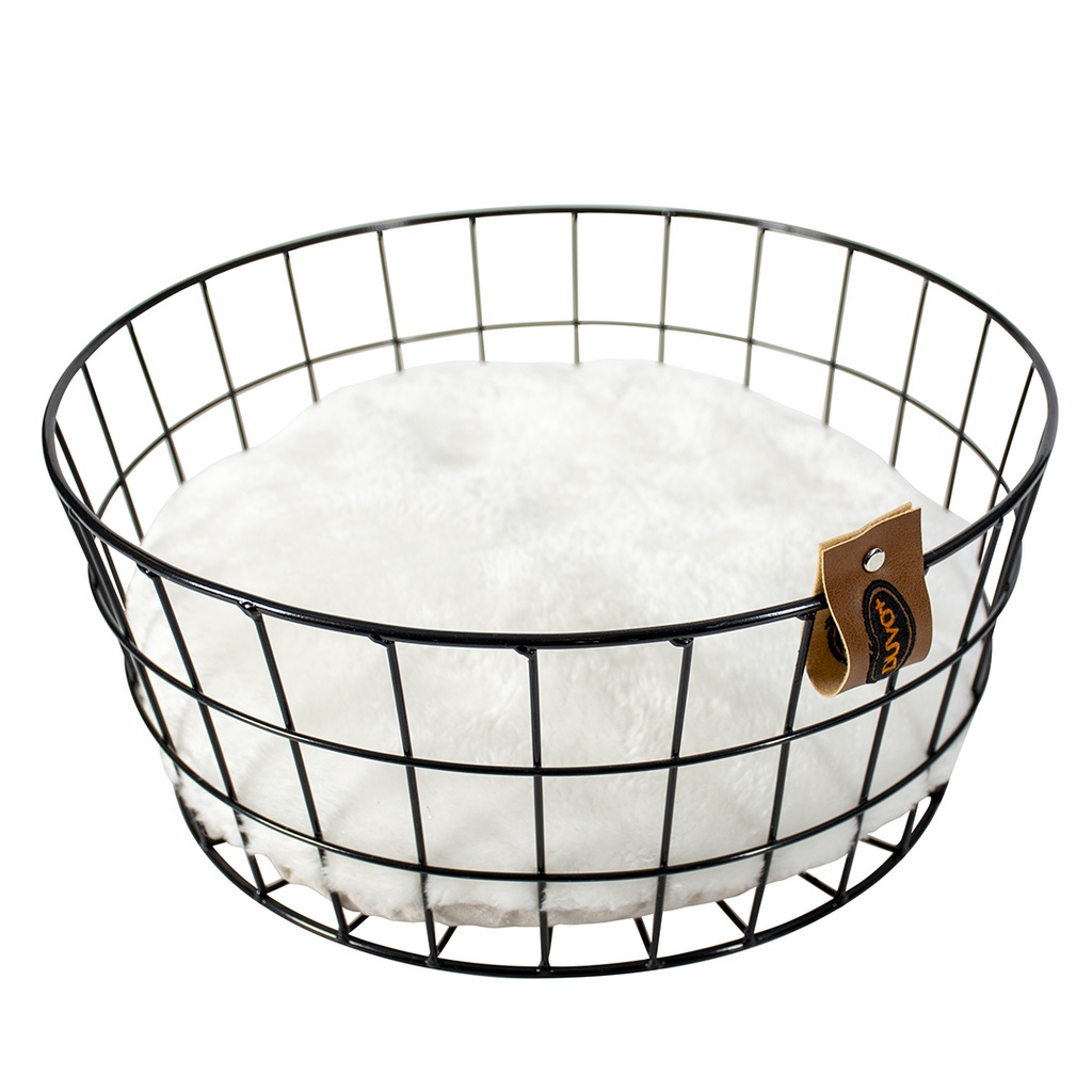 CAVIAR ROUND METAL BASKET