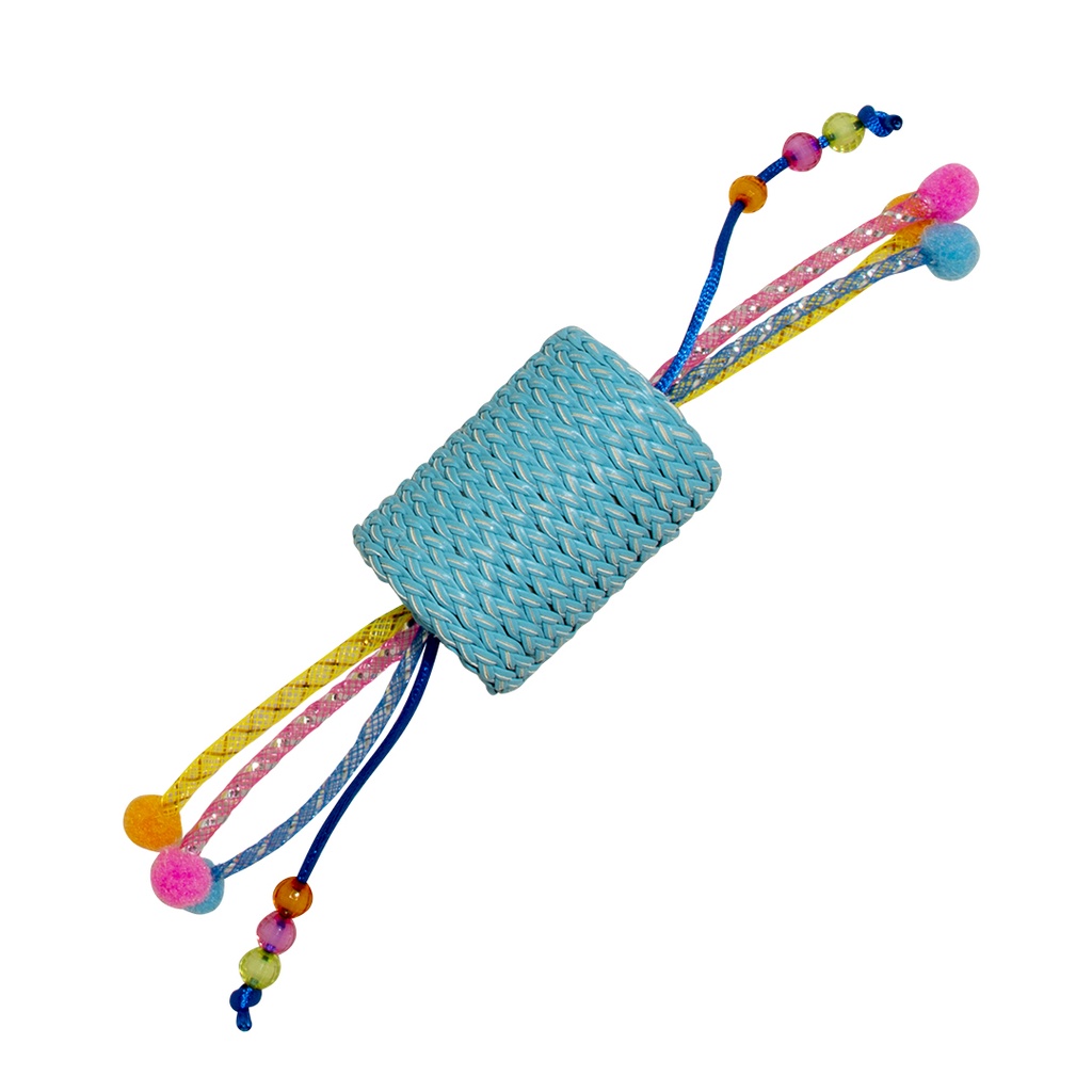 Jolly blue roll with ropes