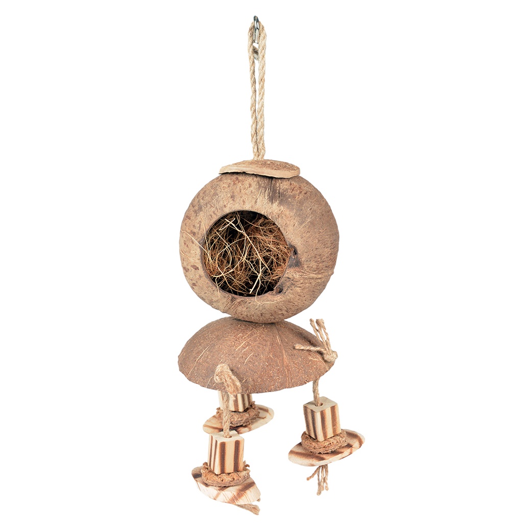 Coconut Jungle maison avec blocs en bois