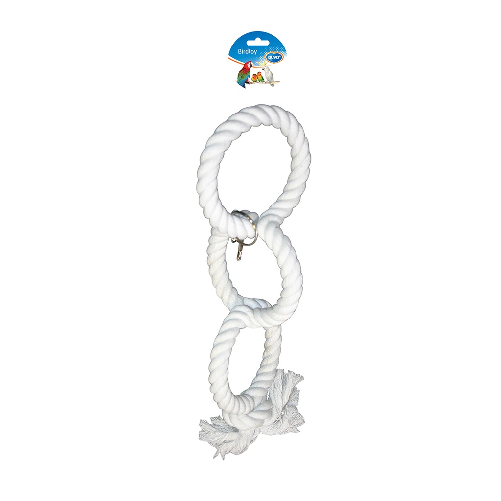Parrot Toy With 3 Ring