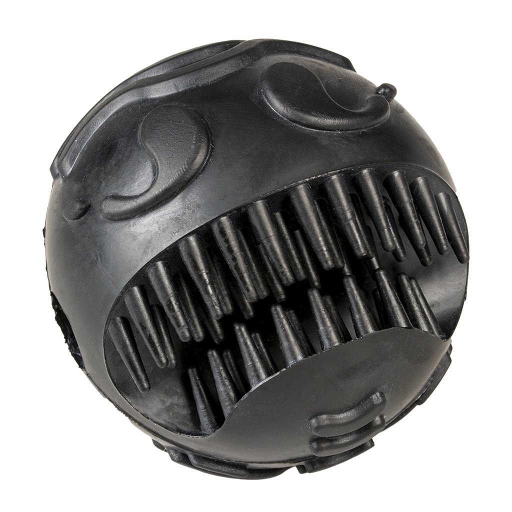 Rubber sad face ball