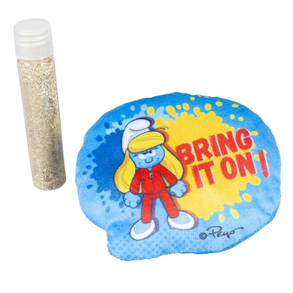Schtroumpfette jouet avec catnip