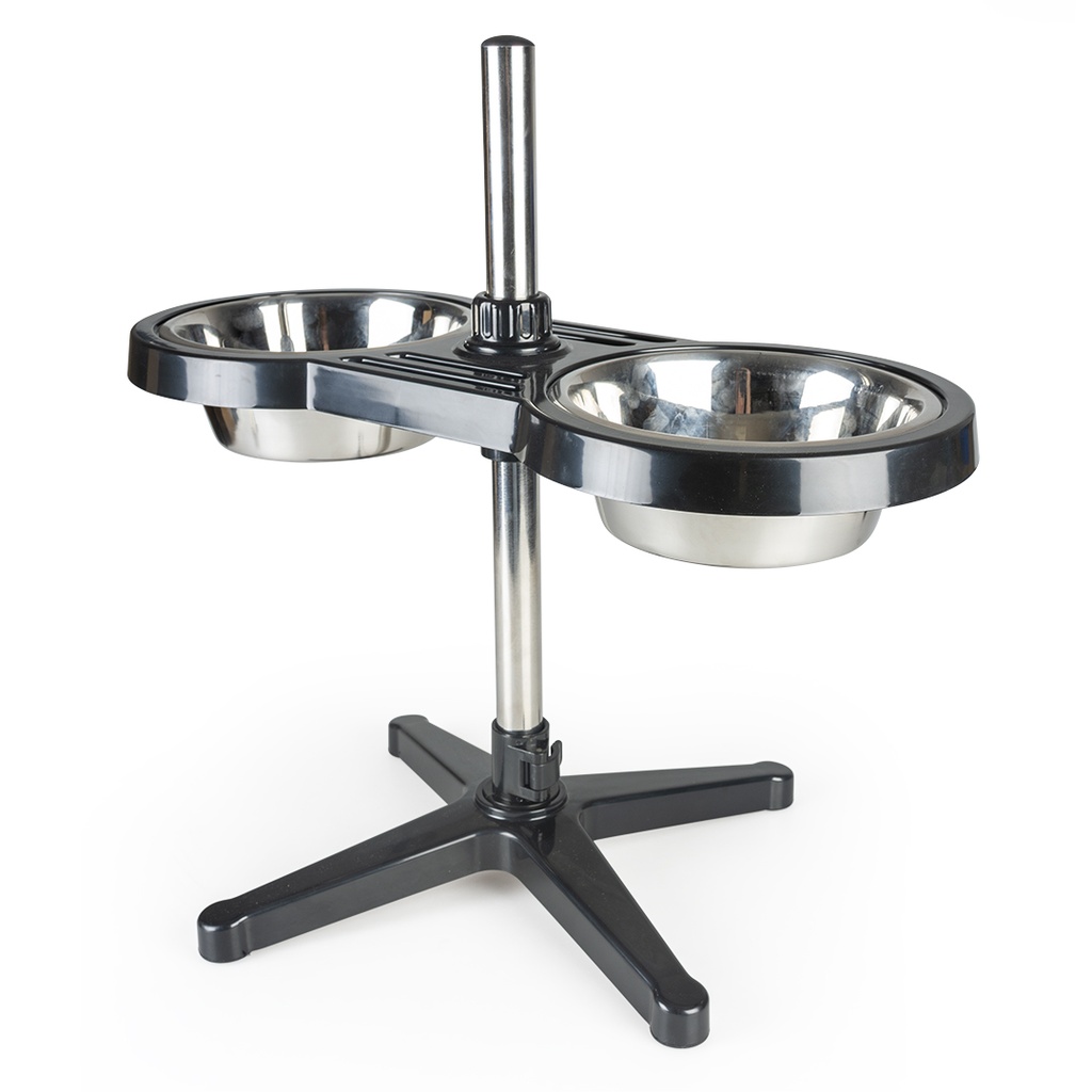 Twin feeder X-support
