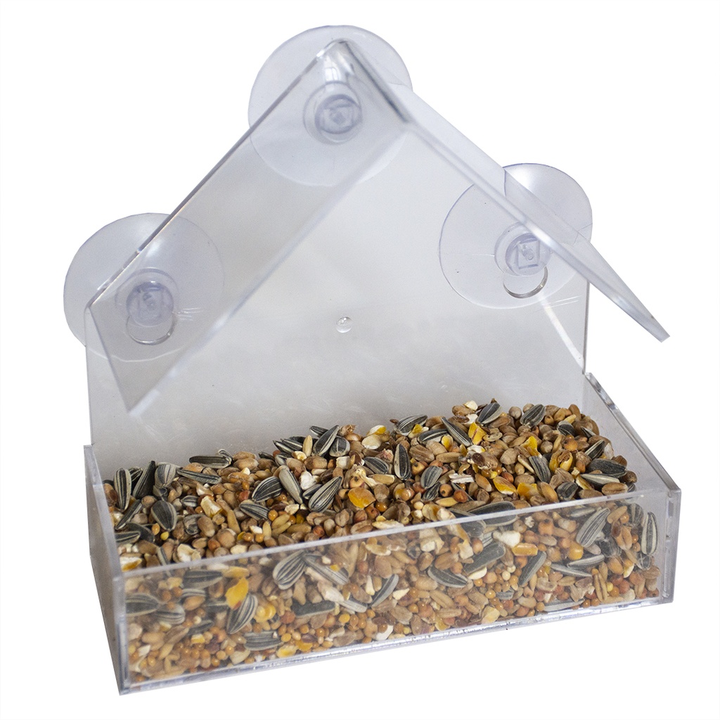 Mangeoire de fenêtre Paris pour oiseaux ciel