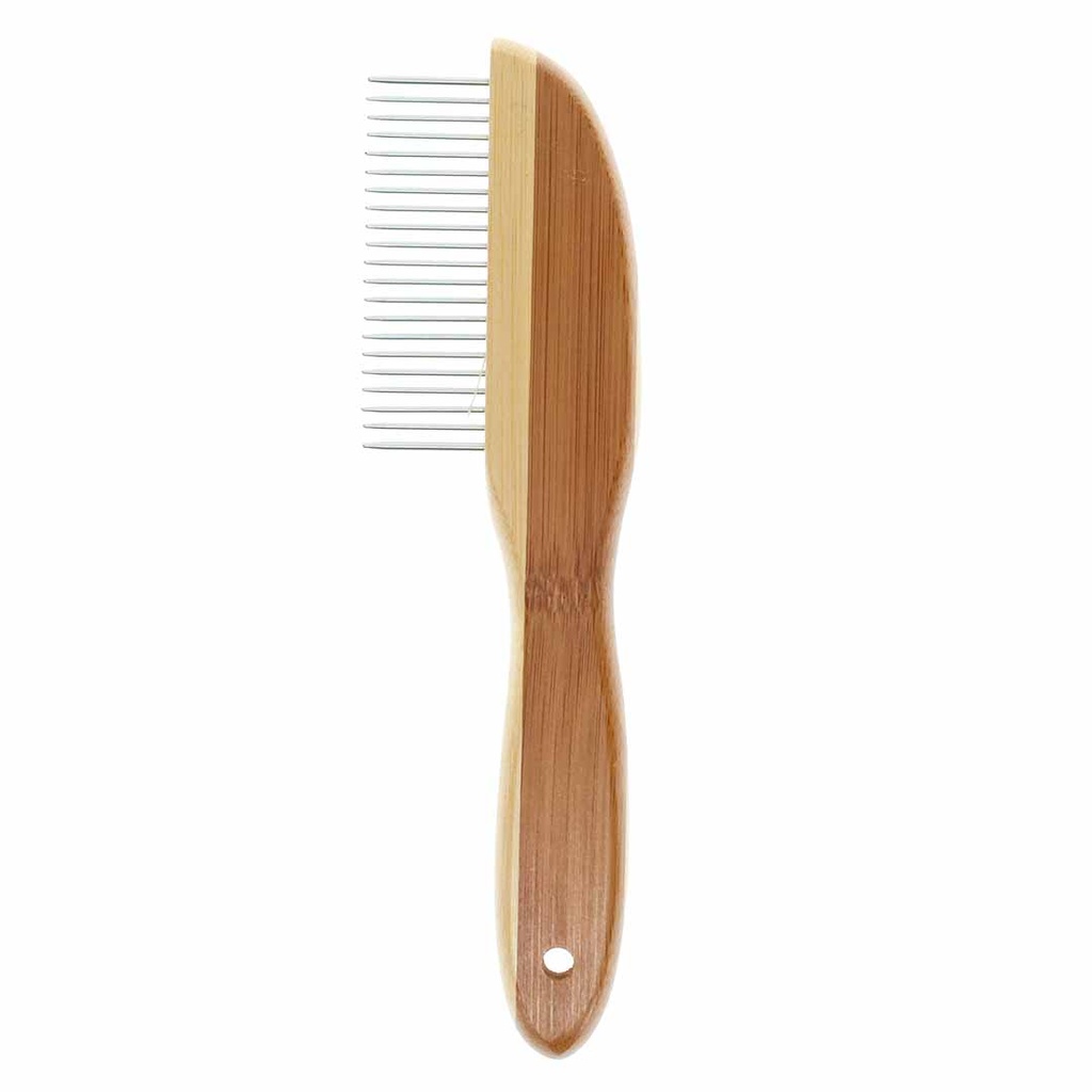 Bamboo Detangling Comb 21 Pins