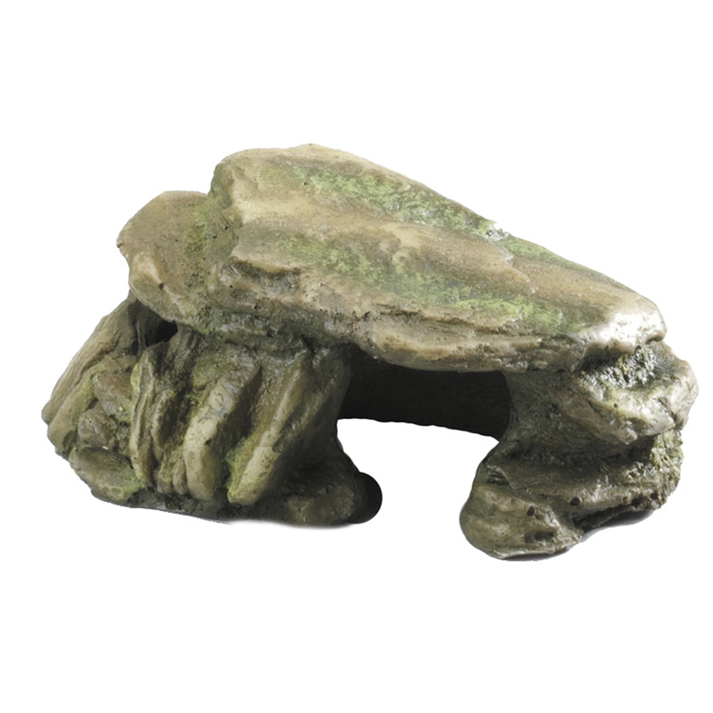 Stone with moss
