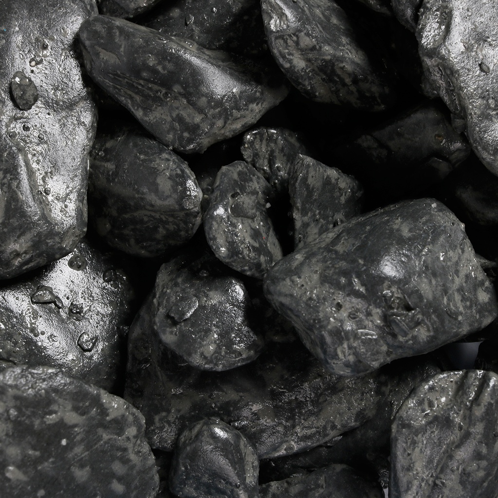 Aquariumgrind Pebbles black