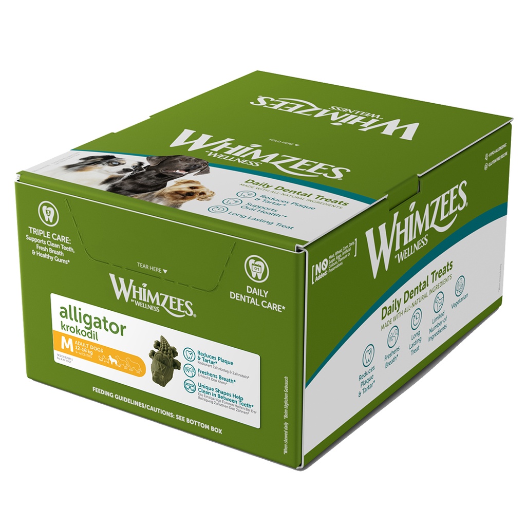 WHIMZEES CROCODILE BULK