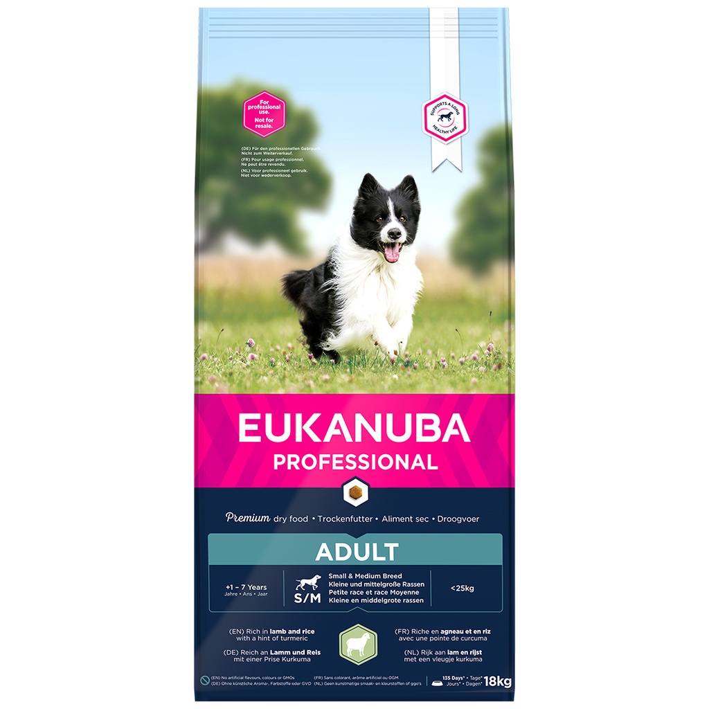 Breeder Euk dog adult sm&med lamb&rice
