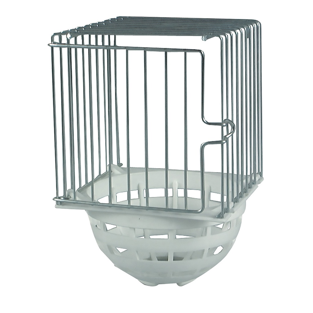 Iron/plastic external nest