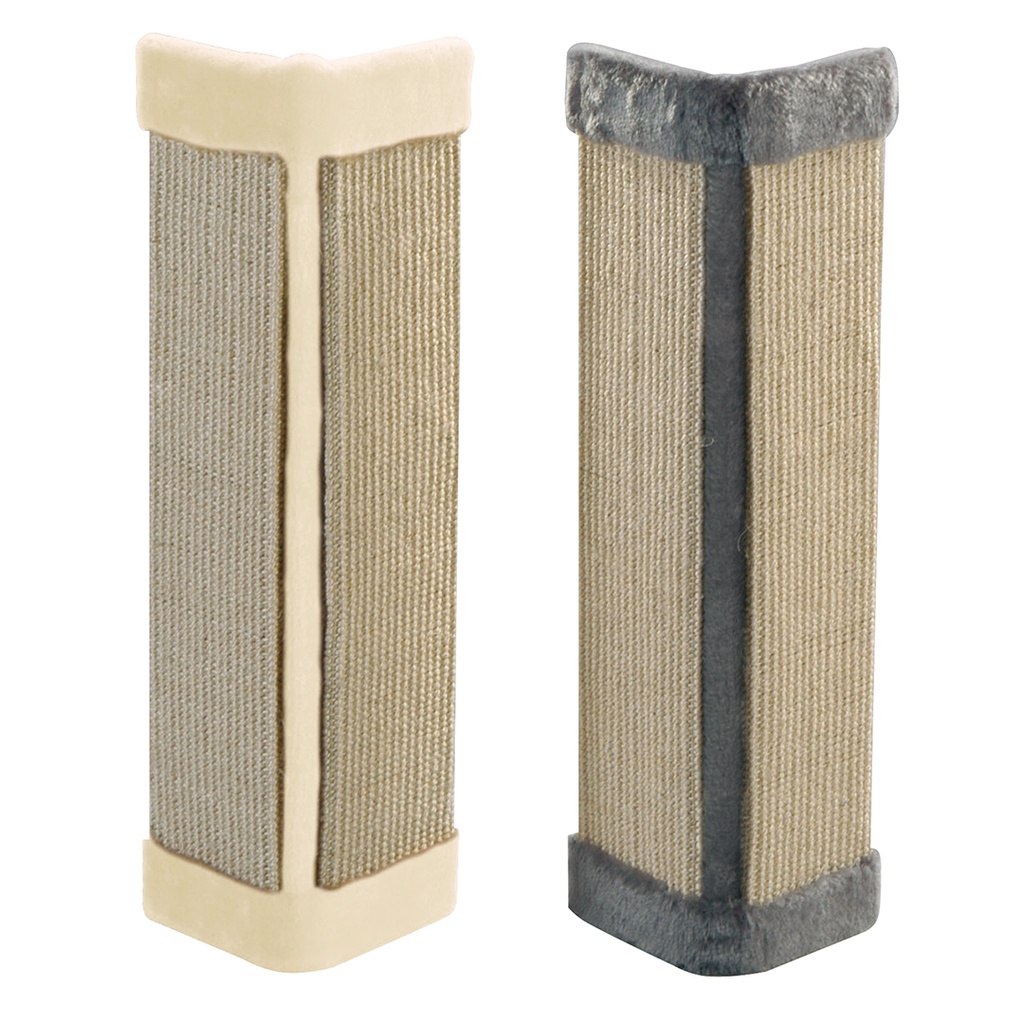 Corner scratching board with sisal