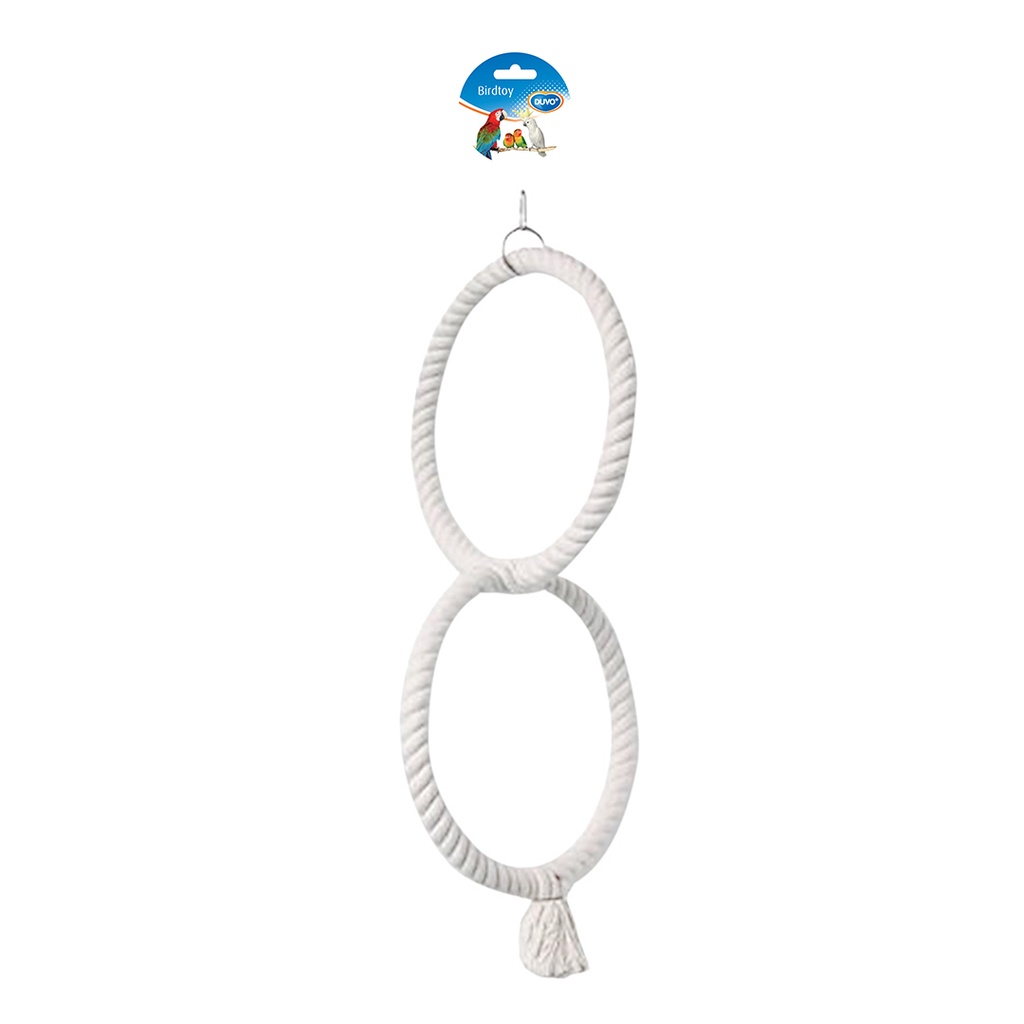 Parrot Toy With 2 Ring