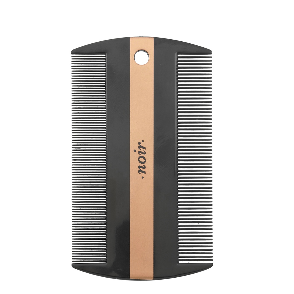 Noir Peigne À Puces