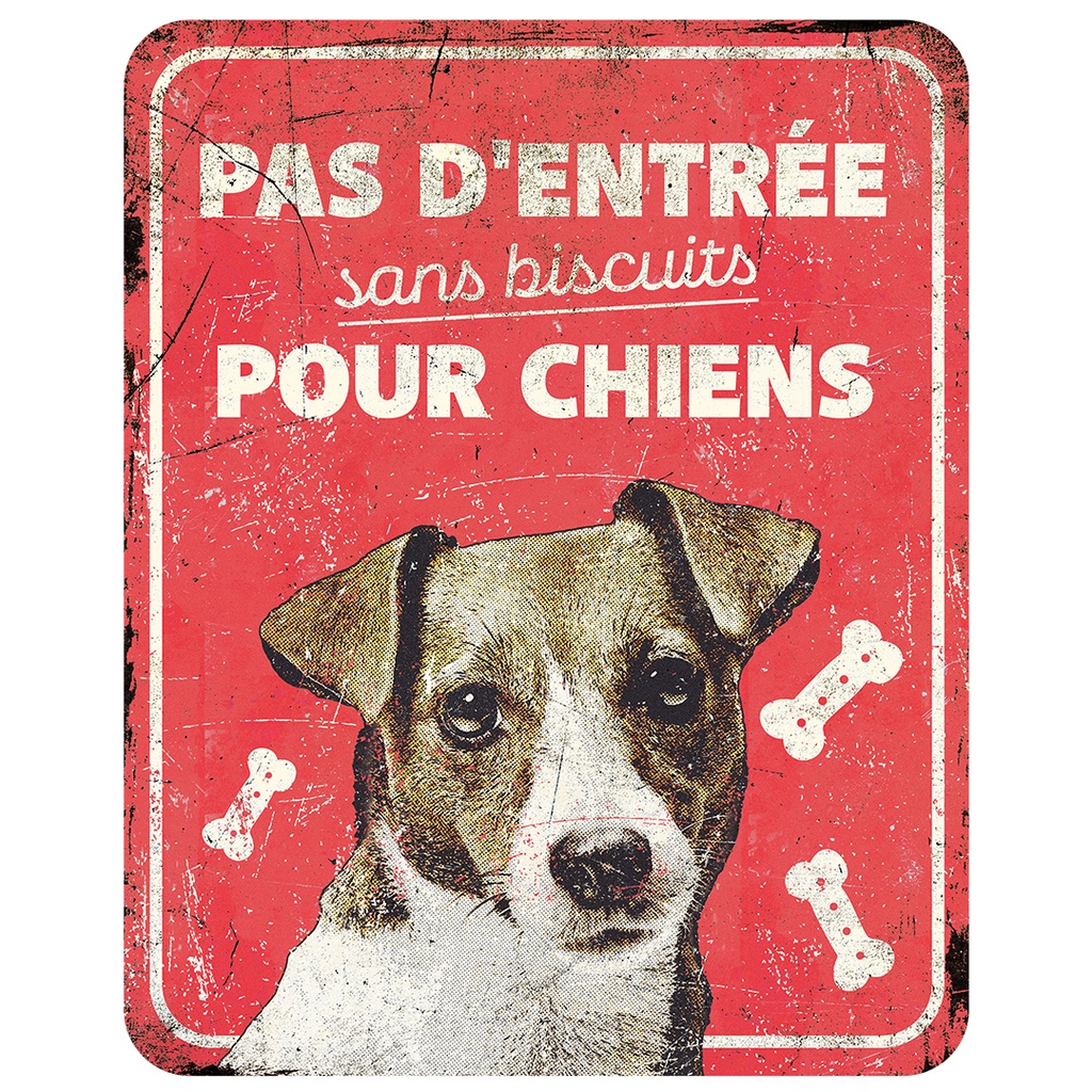 Warnschild jack russel fr