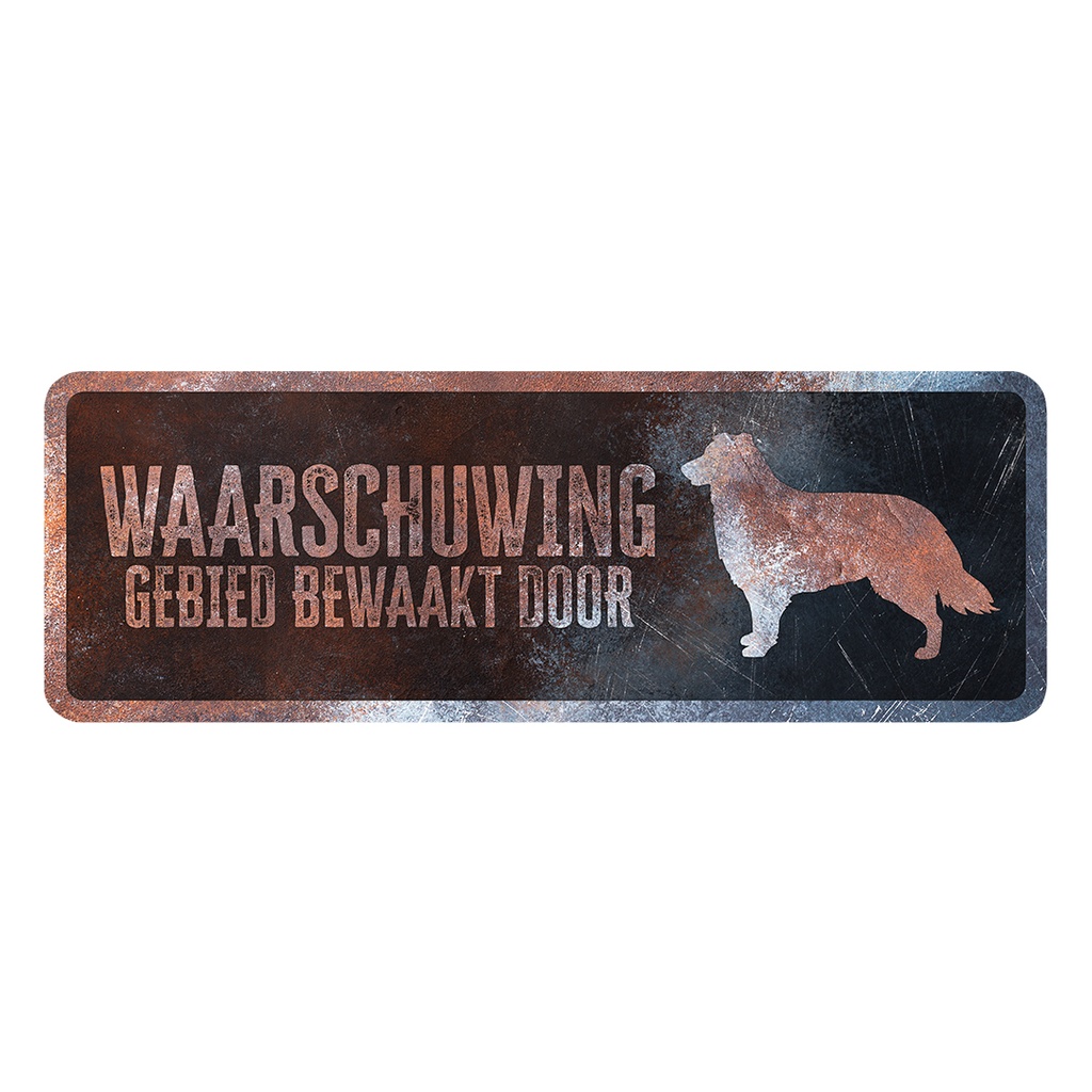 Warning sign Collie Dutch
