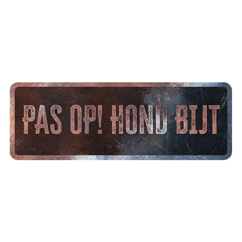 Warning sign General 3 Dutch