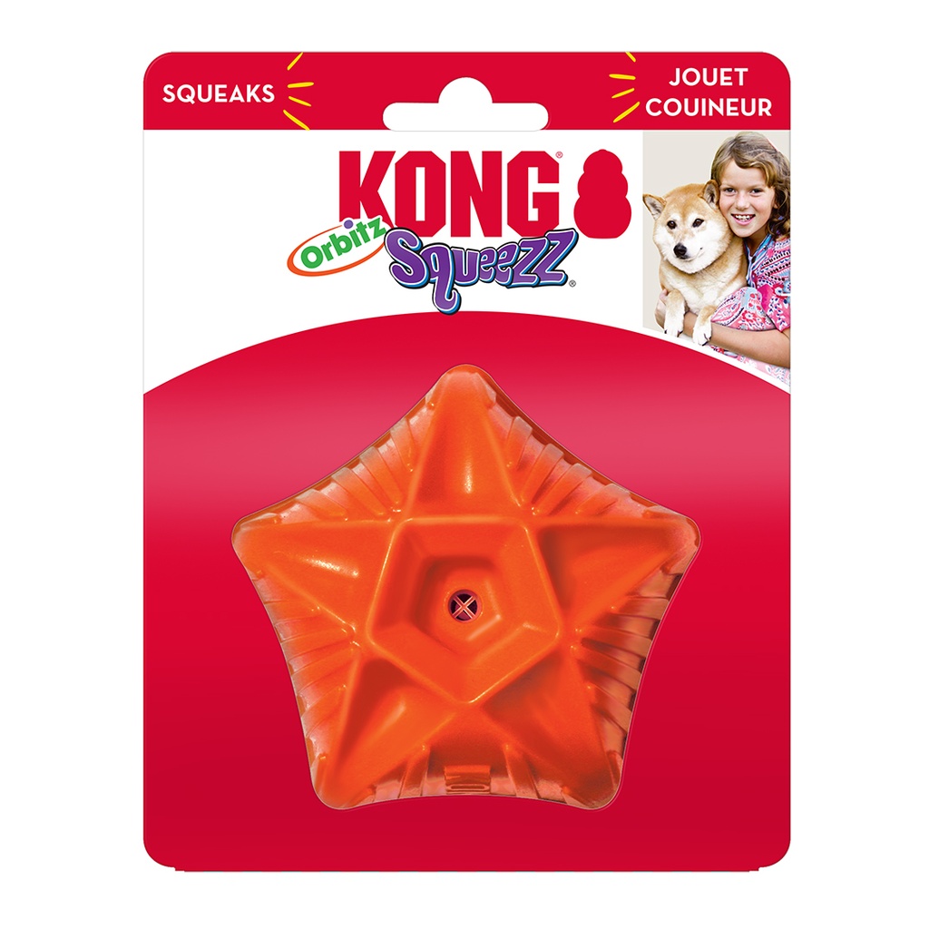 KONG Squeezz Orbitz Ball