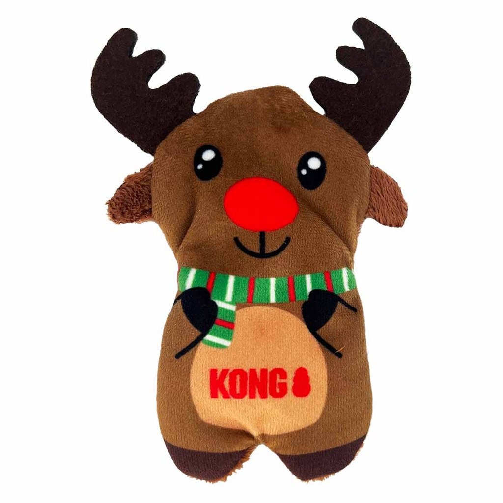 KONG CAT Holiday Refillables Reindeer