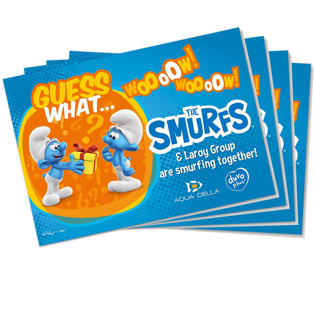 The Smurfs folder FRA