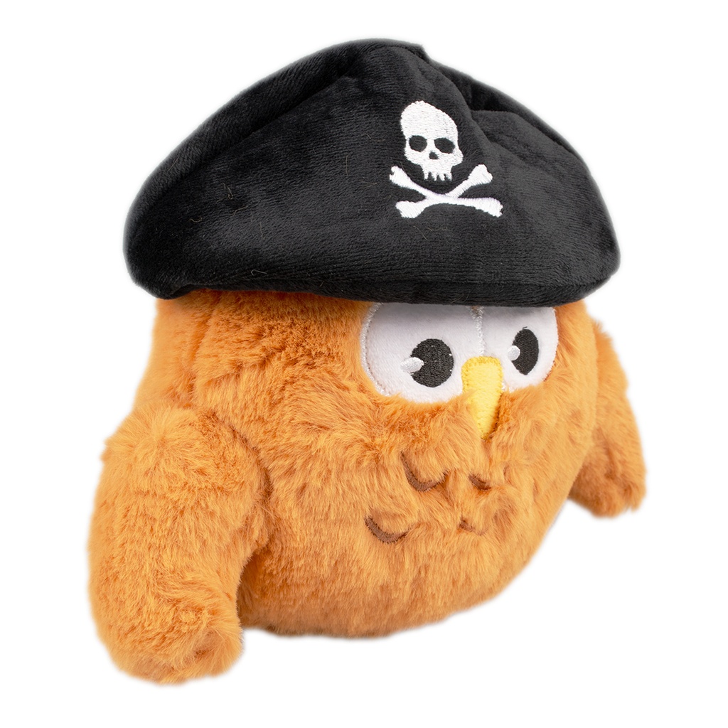 Peluche hibou Pirate