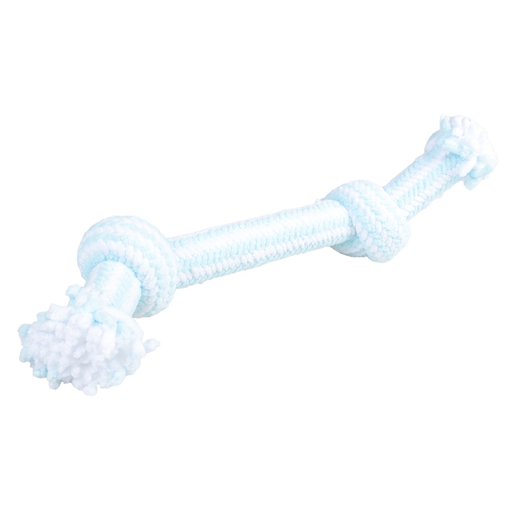 Puppy soft rope with 2 knots