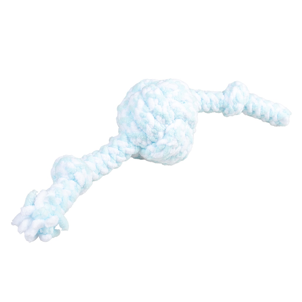 Puppy soft touwbal met 2 knopen