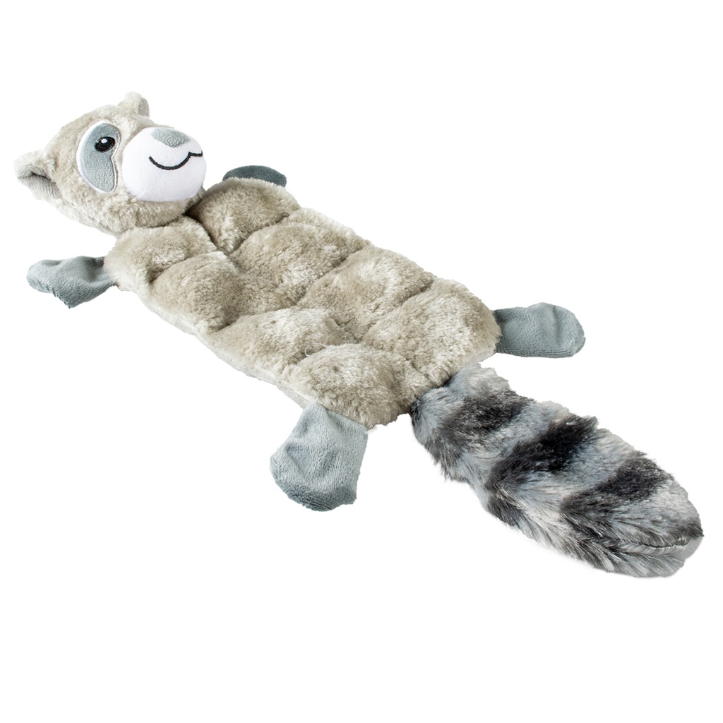 Plüsch Waschbär quietschend