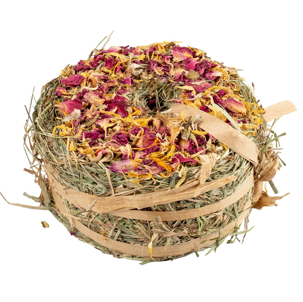 Heu Donut Blumen Topping