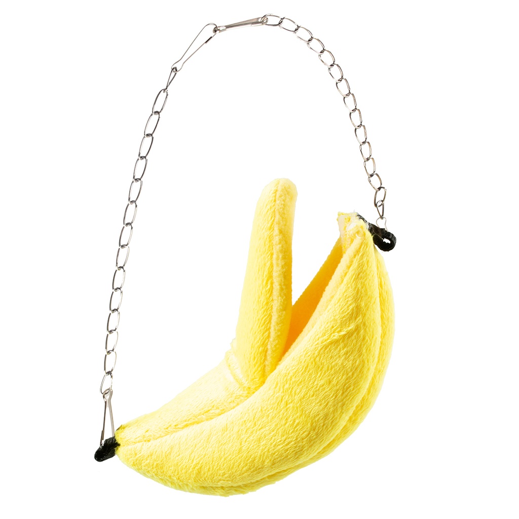 Maison banane peluche