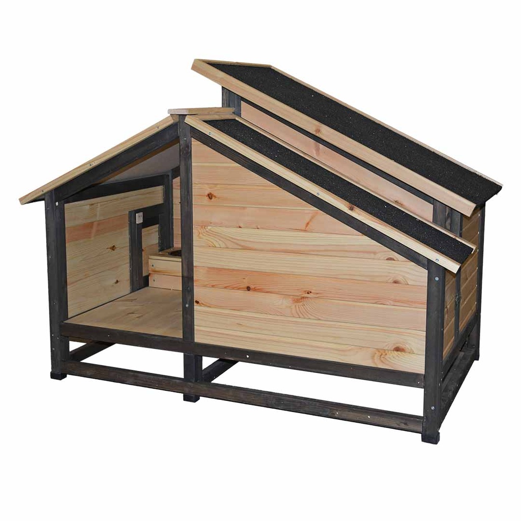 Woodland Design dog house Barking Bungalow