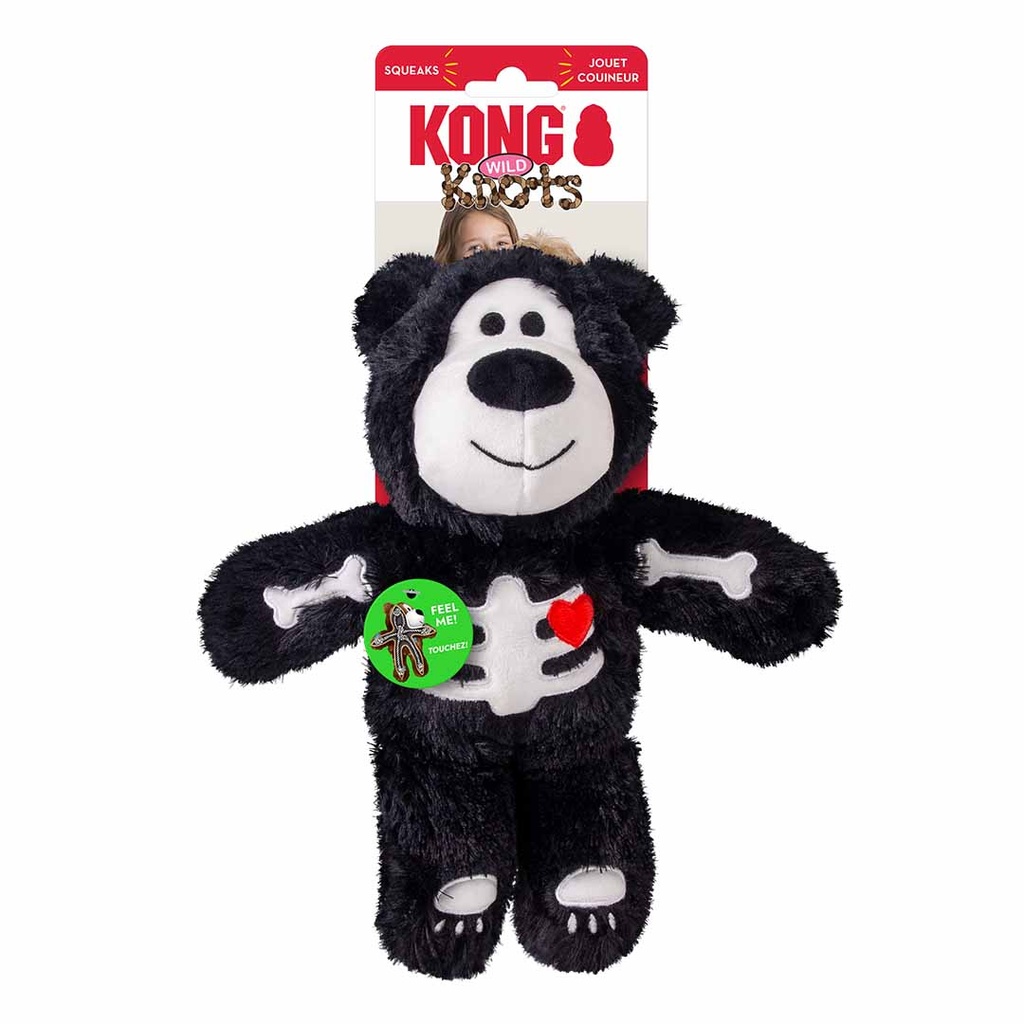 Kong Halloween Wild Knots Skeleton Bear